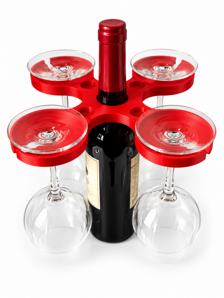 stojak na wino - druk 3d