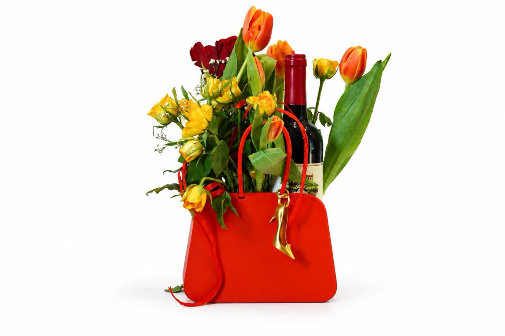 torebka - flowerbox druk 3d